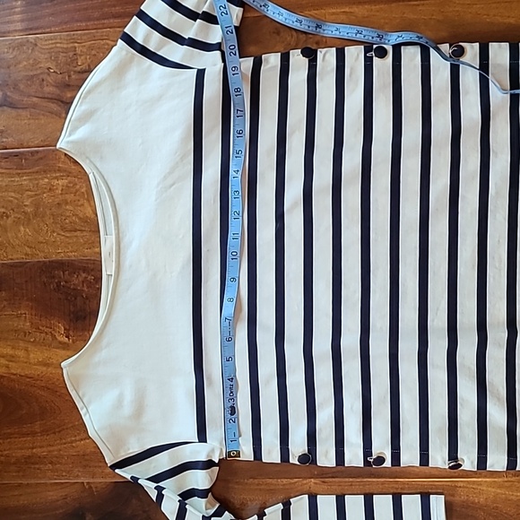 🌸Host Pick🌸 Sezane Noan Stripe Top with Side Buttons - Picture 8 of 13